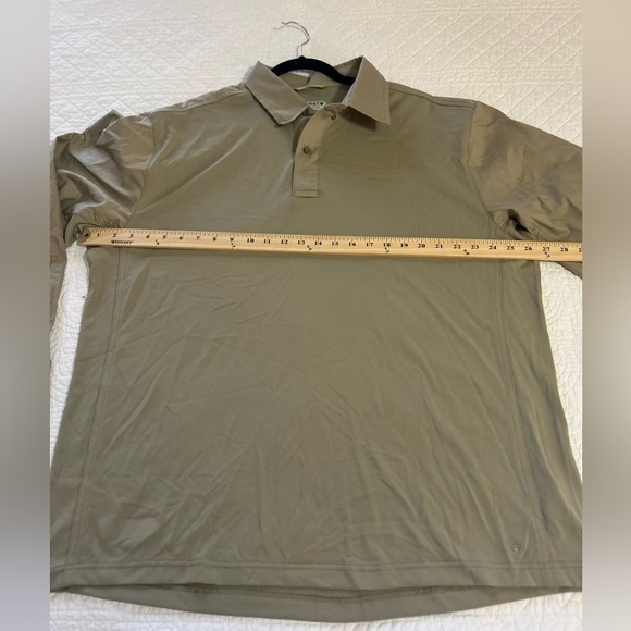 - First Tactical Shirt. Tan. Size XL. Fisherman Core. Outdoors. - Picture 6 of 8
